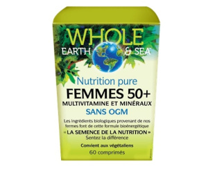 MULTI-VITAMINE + MINERAUX FEMME 50+ 60C