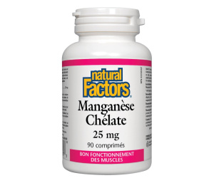 MANGANESE 25MG 90C