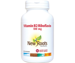 VITAMINE B2 RIB 100MG 60CAPS