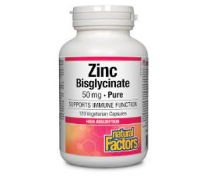 ZINC BISGLYCINATE 50MG 120CAPS