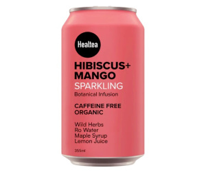 INFUSION PÉTILLANTE HIBISCUS MANGUE BIO 355ML