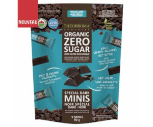 CHOCOLAT NOIR ZÉRO SUCRE BIO 90G