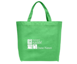 SAC REUTILISABLE DAME NATURE VERT