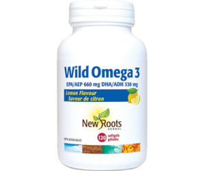 WILD OMEGA 3 CITRON EPA-DHA 120GEL