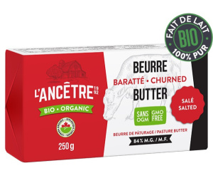 BEURRE SALE BIO 250G