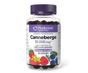 CANNEBERGE 10 000MG BAIES 60GUMS