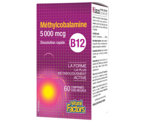 VITAMINE B12 5000MCG 60C