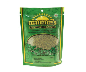 GRAINES À GERMER FÈVES MUNG BIO 125GR