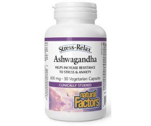 STRESS-RELAX ASHWAGANDHA 600MG 30CAPS