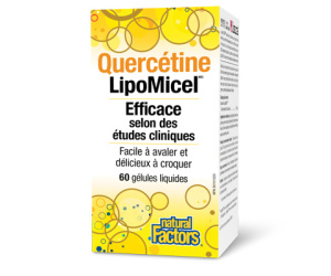 QUERCETINE LIPOMICET 250MG 60GLS