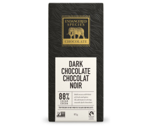 BARRE CHOCO NOIR 88% BIO 85G