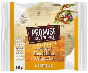 TORTILLAS ORIGINALES SANS GLUTEN 168G