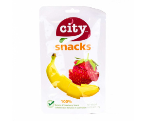 CSNACKS BANANE/FRAISE18G