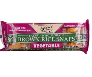 CRAQUELINS RIZ BRUN LEGUMES 100G