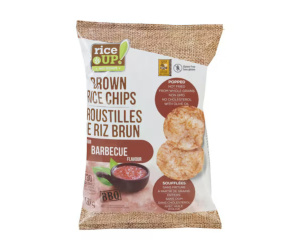 CROUSTILLES DE RIZ BRUN BBQ 120G