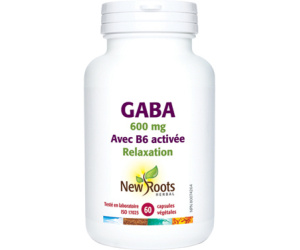 GABA AVEC VITAMINE B ACTIVÉE 60C