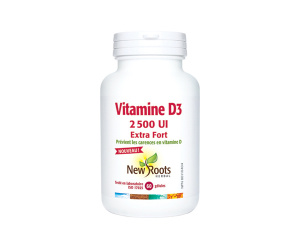 VITAMINE D3 2500UI 60 GÉL.