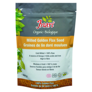 GRAINES DE LIN DORE MOULUES BIO 454G