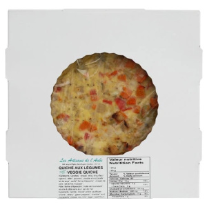 QUICHE AUX LEGUMES BLE 20CM
