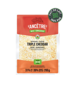 MÉLANGE TRIPLE CHEDDAR BIO 200G