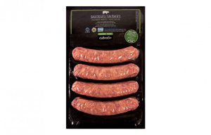 SAUCISSES ITALIENNES DOUCES BIO 400G