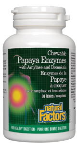 ENZYME DE PAPAYE CROQUABLE 120COMP