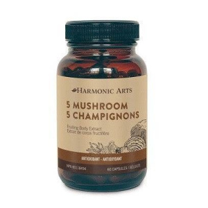 5 CHAMPIGNONS 60CAPS