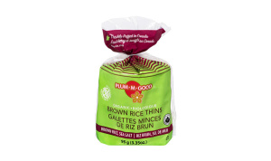 GALLETTE RIZ BRUN MINCE SEL MER 95G