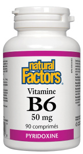 VITAMINE B6 PYRIDOXINE 50MG