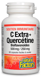 C-EXTRA + QUERCETINE 500-250MG 60GLS