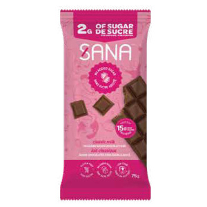 BARRE CHOCOLATÉE AU LAIT CLASSIQUE 75G