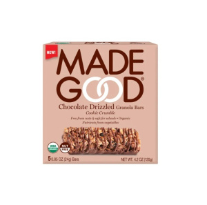 BARRES COOKIE CRUMBLE DRIZZLED 6X20G