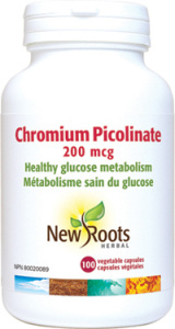 CHROME PICOLINATE 100CAPS