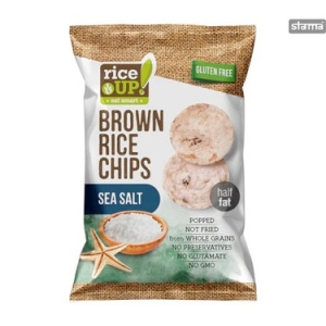 CROUSTILLES DE RIZ BRUN SEL MER 25G