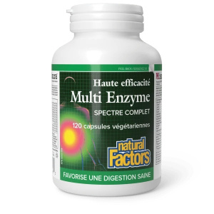 MULTI ENZYMES HAUTE TENEUR 120 VÉGÉCAPS