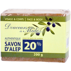 SAVON  D'ALEP 20% 200G