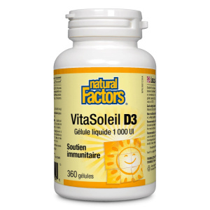 VITAMINE D3 1000UI 360 GEL