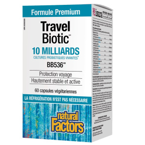 TRAVELBIOTIC BB536 10M 60CAPS