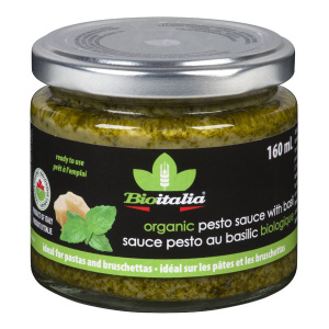 SAUCE PESTO AU BASILIC BIO 160ML