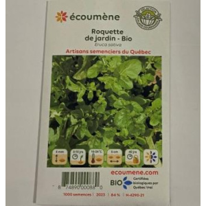 ROQUETTE DE JARDIN BIO