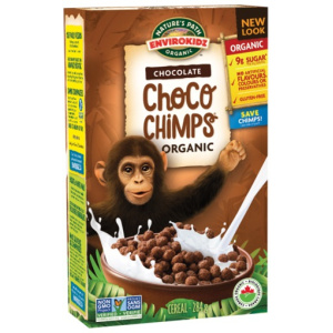 CHOCO CHIMPS BIO 284G