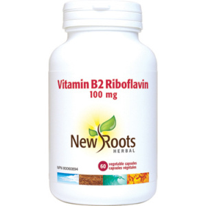 VITAMINE B2 RIB 100MG 60CAPS