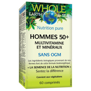 MULTI-VITAMINE + MINERAUX HOMME 50+ 60C