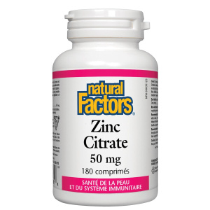 ZINC CITRATE 50MG 180COMP