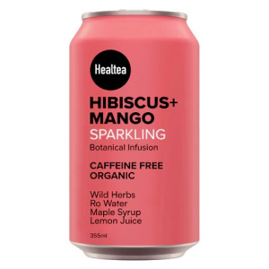 INFUSION PÉTILLANTE HIBISCUS MANGUE BIO 355ML