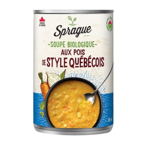 SOUPE AUX POIS BIO 398ML