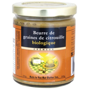 BEURRE CITROUILLE BIO 250G