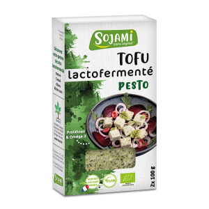 TOFU LACTOFERMENTÉ AU PESTO BIO 200G