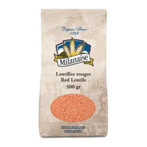 LENTILLES ROUGES BIO 500G