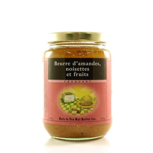 BEURRE AMANDES NOISETTES FRUITS 365G